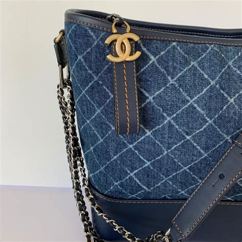 chanel 19 bag jeans|Chanel gabrielle bag jeans.